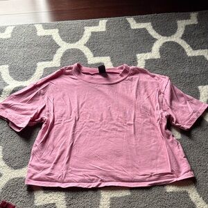 Wild Fable Pink Crop Top